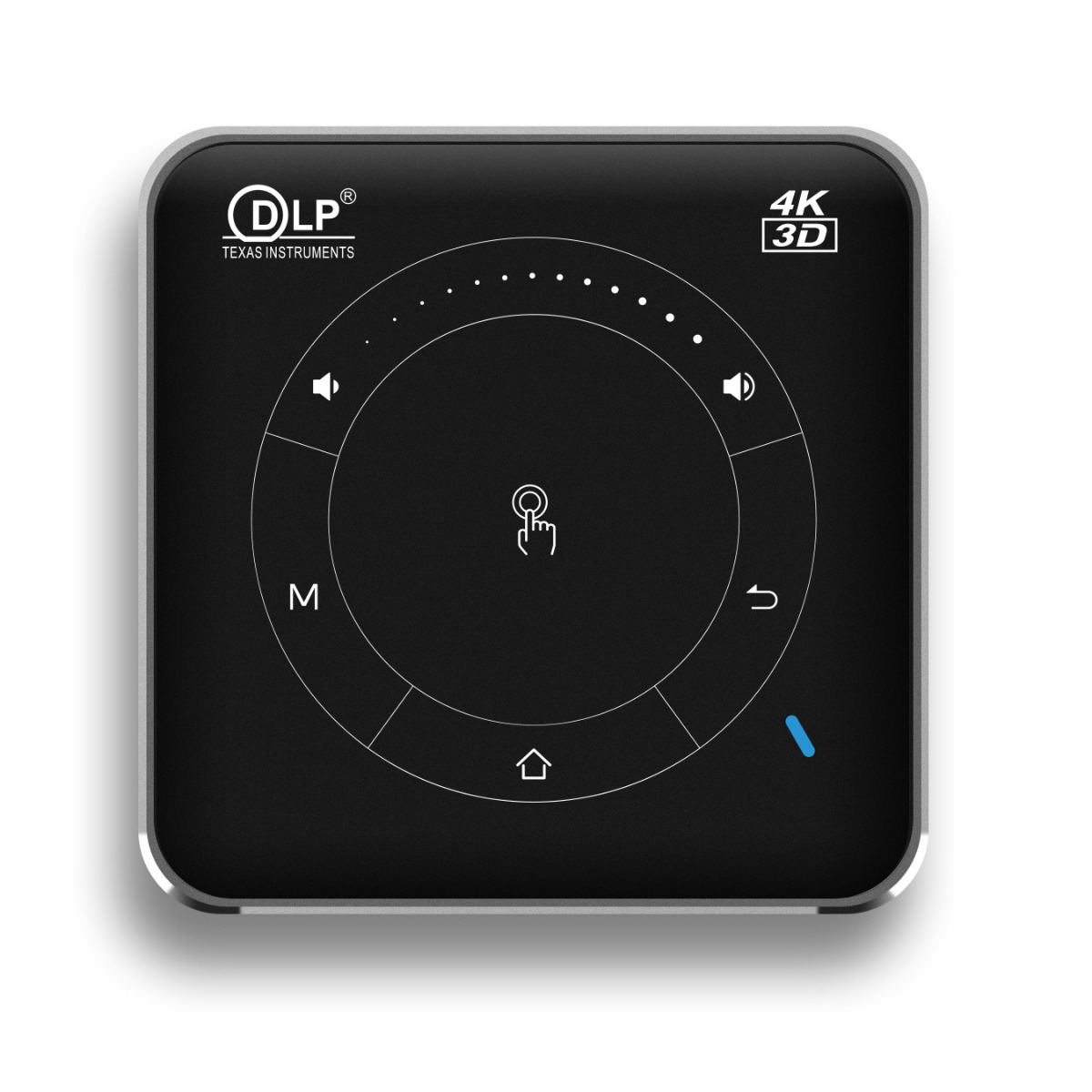 Transfronterizo HD DLP Home Office Proyector 4K portátil inteligente proyector 3D batería incorporada Comercio exterior caliente