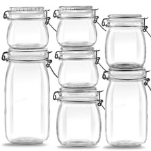 密封罐玻璃瓶带盖家用食品级储物腌制泡菜蜂蜜柠檬百香果青梅酒罐