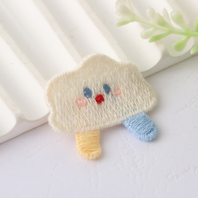 新しい刺繍布ステッカー漫画ウサギ刺繍ステッカー幼児と子供服アクセサリー装飾ステッカー韓国パッチステッカー卸売|undefined