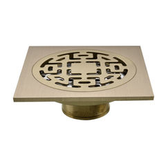 Sanitary sewer floor drain 304 stainless steel anti-odor floor drain wholesale pure copper washing machine full copper floor drain manufacturer