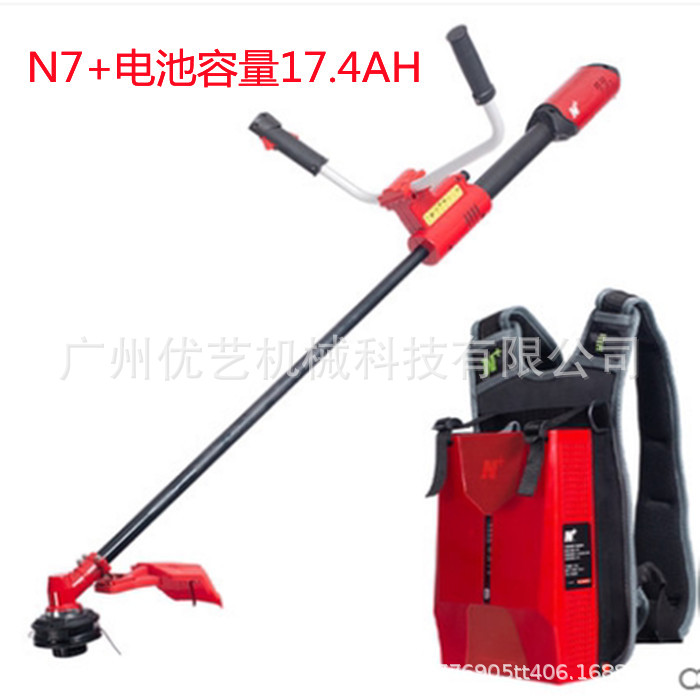 恩加KB300600背负式园林家用电动充电式割草机无刷锂电草坪除草