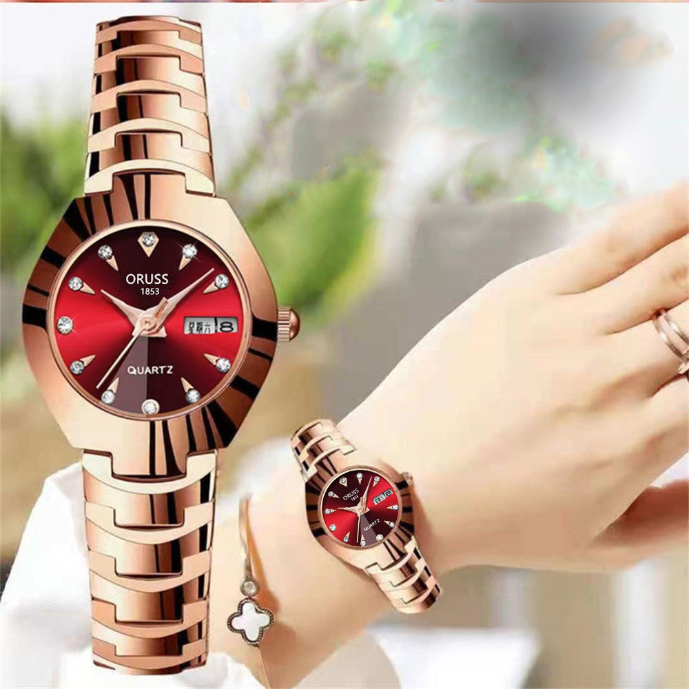 European-style high-end fashion simple watch tremolo with waterproof women's watch niche design ins high-end women's watch