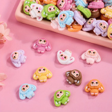 K 24333 Lop Ear Rabbit Resin Accessory ������ DIY ��֬���