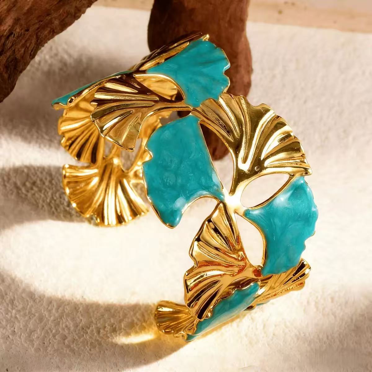Ginkgo Bracelet Verde