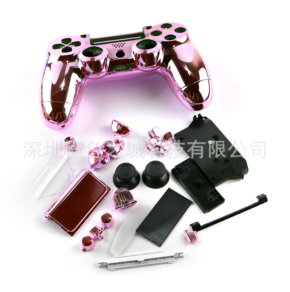 Электропокрытие PS4 ручка ремень кнопка корпус ручки PS4 корпус из металла PS4 позолота полный комплект корпуса ручки