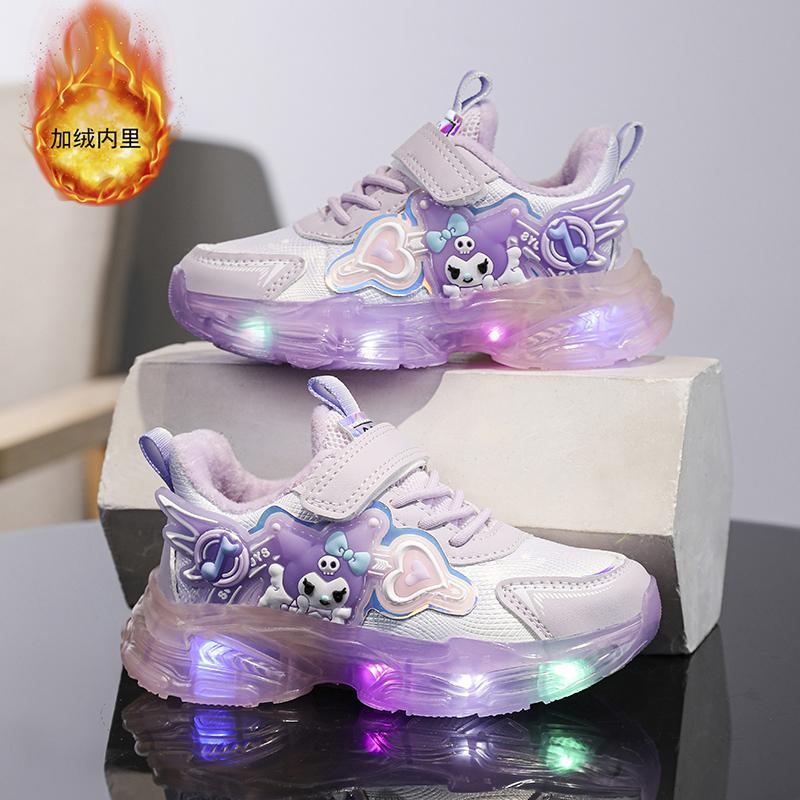 Winter cartoon keep warm children's sneakers