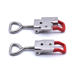 ✅IP9D304 stainless steel clamp adjustable buckle presser lock buckle lock clip box buckle accessories door bolt type fast