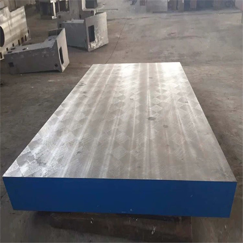 铸铁钳工检验测量划线平台钣金焊接模具装配研磨平板T型槽工作台