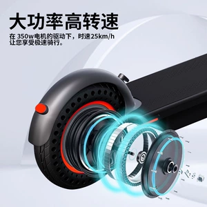 Negotiable wholesale price for Hezzo electric scooters, adult models with 3 speed settings, foldable and portable, suitable for urban commuting