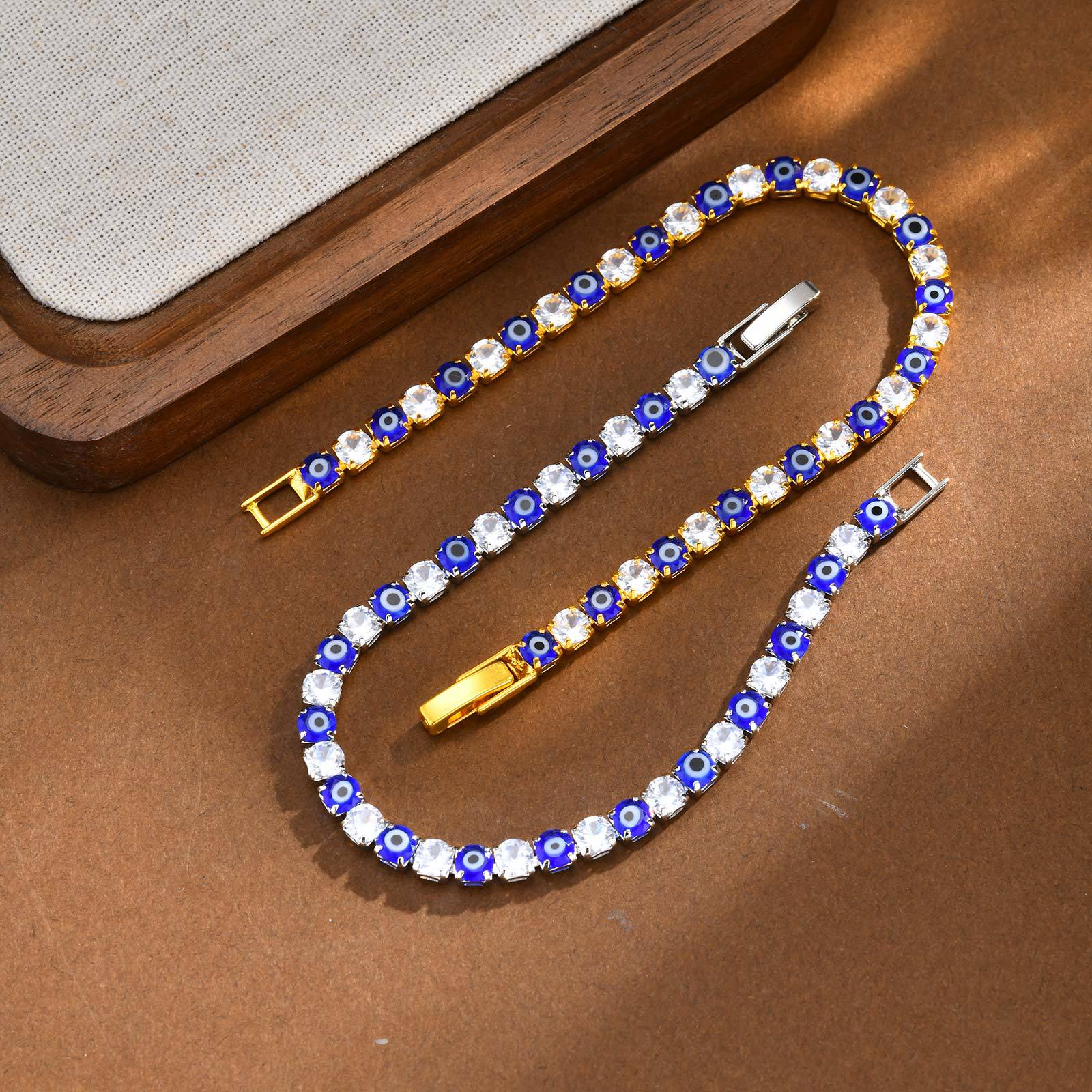 Lucky Evil Eye Red String Bracelet Protection Beaded Bracelet_voghion.com