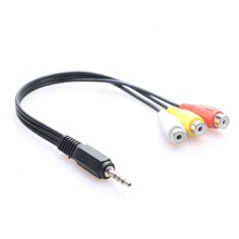 3.5MM 1.8CM ���L�^�D3ɏ��ĸ3RCAĸ/ AVһ������ҕ�l�D�Ӿ�4��