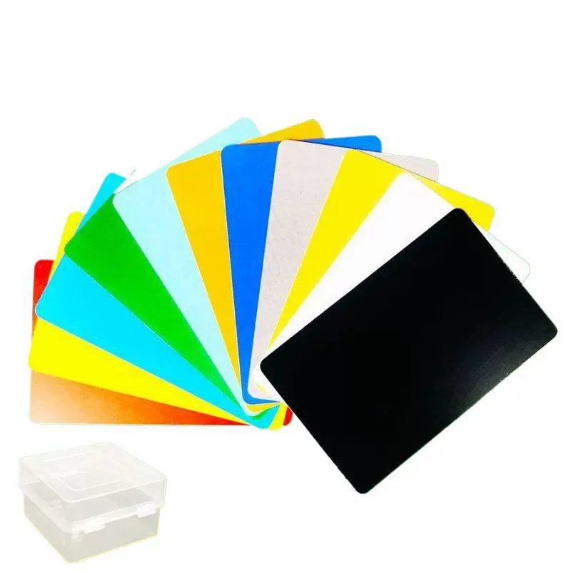 Ultra thin plastic double-sided waterproof durable cards, for cards and chess