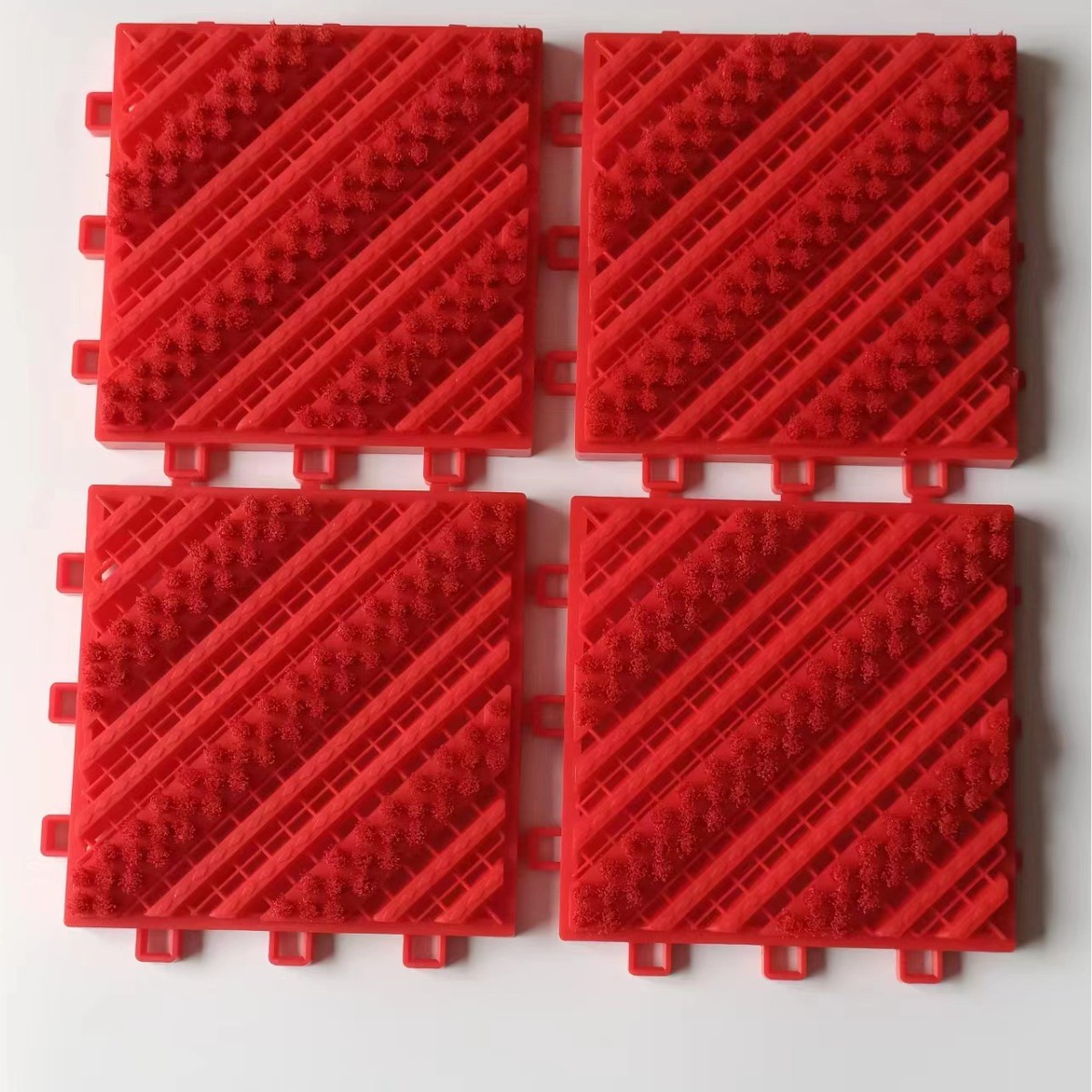 단일 브러시 3 장 [15*15cm 빨강 보디 레드 브러시 실크]]