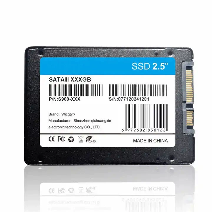2,5-дюймовый SATA SSD (Wicgtyp), высокая емкость 120–512 ГБ, обновление настольного хранилища