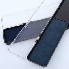 Hand-tied hook line box 40/45cm sub-line rig box with plush inner lining, transparent to see contents, fishing sub-line box