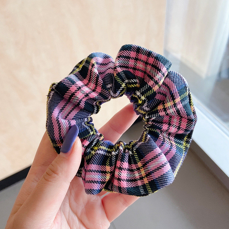 Estilo pastoral francés, diadema de intestino grueso, accesorios para el cabello dulce de alta calidad para mujer, cuerda para la cabeza, nueva cuerda para el cabello de todo fósforo, banda elástica alta