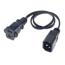 Ʒ�ֹ��^�D����/���˃ɿטO��ĸ���Դ��1-15R�DIEC320 C14���L��