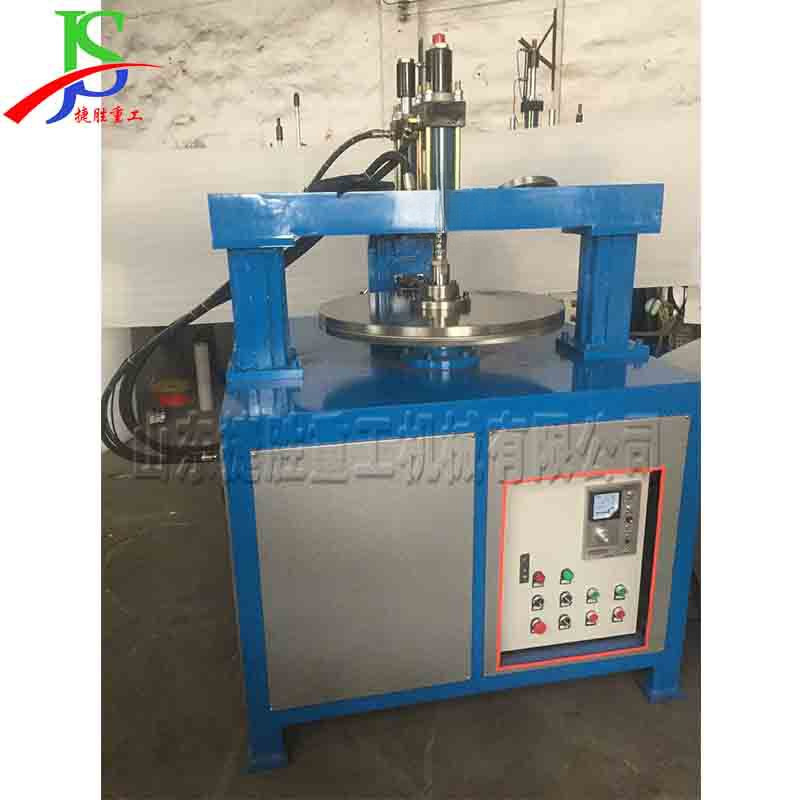 Disco curling máquina escritorio Acero inoxidable hierro cobre curling máquina motor Cubierta redonda escritorio curling y borde equipo de prensado