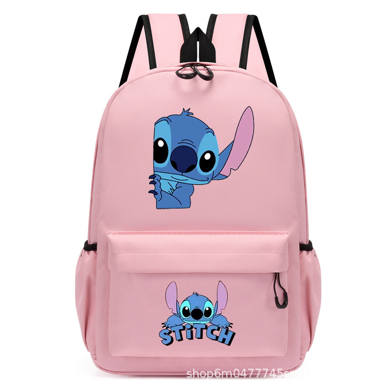 AliExpress Hot Sale Star Baby Cartoon Kindergarten Mochila rosa para niños y niñas Mochila para niños