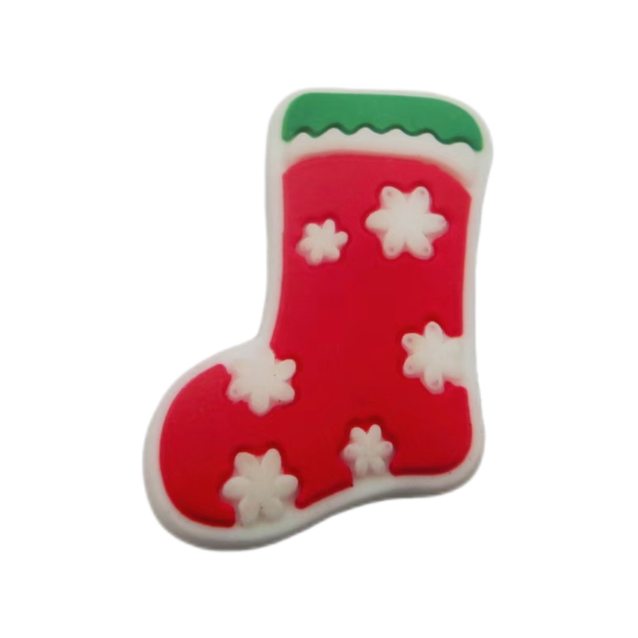 Navidad agujero de zapatos agujero de zapatos botones diy accesorios adorables desmontables agujero de zapatos botones botones