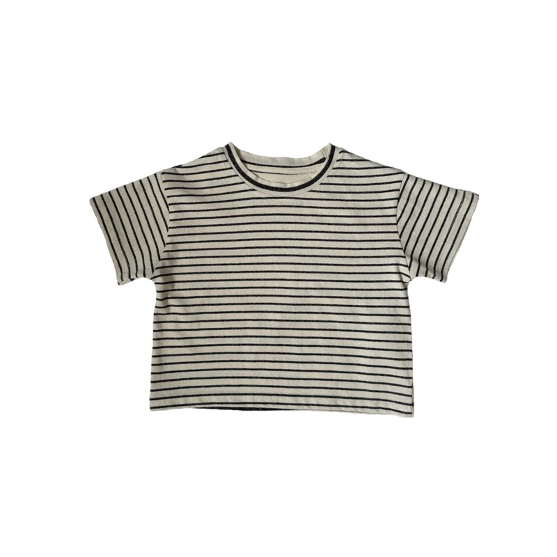 GL-kids Летняя детская футболка хлопковая с коротким рукавом, корейский стиль