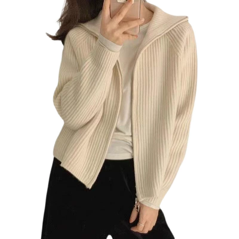 Тайда, вязаный демисезонный кардиган, короткий свитер, куртка, для подростков, оверсайз