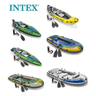 INTEX��⴬ ȫϵ�І����p�˪�ľ����Ƥ��ͧ Ư�����_�h����~��
