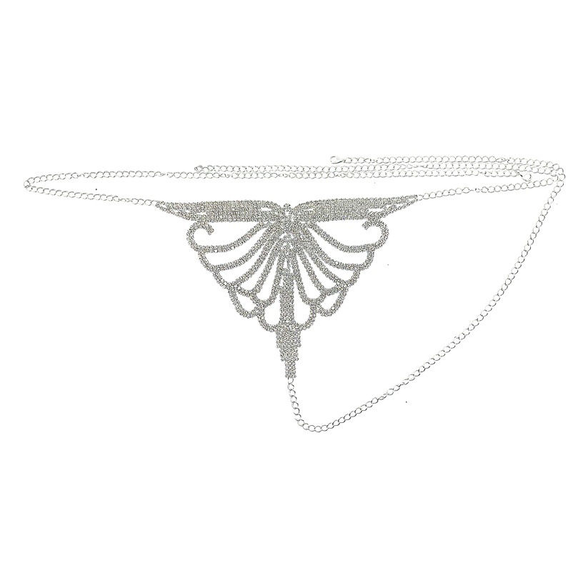 Cross-border accesorios rhinestone garra cadena cuerpo cadena traje sexy sujetador ropa interior traje ropa interior mostrar cuerpo cadena