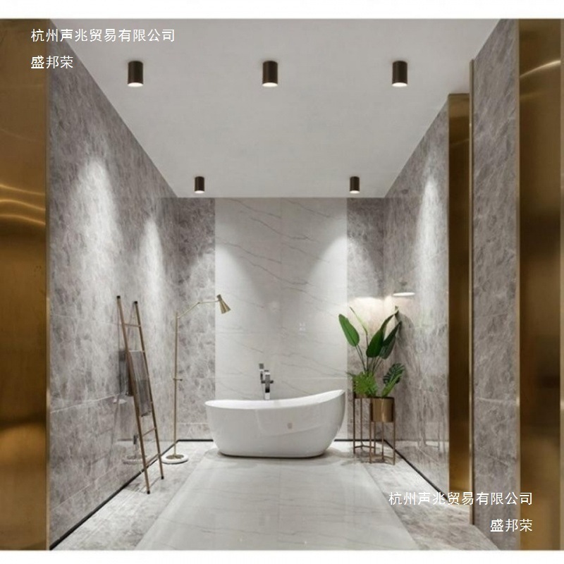 led明装筒灯cob明装射灯圆形吊线吸顶式过道背景免开孔4寸无主灯|undefined