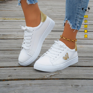 L 93526  Golden Heart Sneakers ��ɫ���İ�Ь