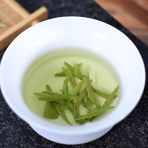 Longjing Green Tea  New Tea Pre-Qingming Dragon Well with Bean Aroma Authentic Tea Gift Box in Wooden Bucket - Popular Live Stream E-commerce Product