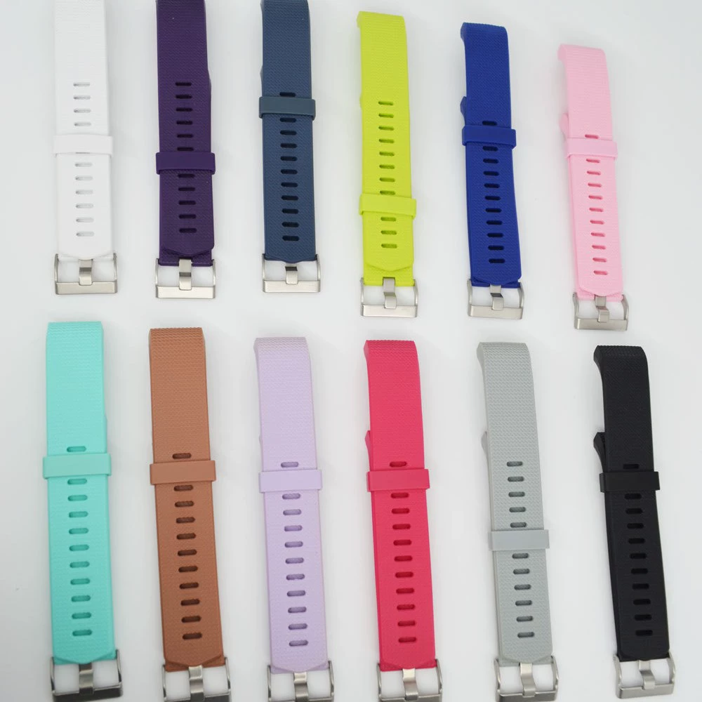 Подходит для ремешка Fitbit Charge2 ремешка TPU ремешка Замена ремешка для часов Charge 2