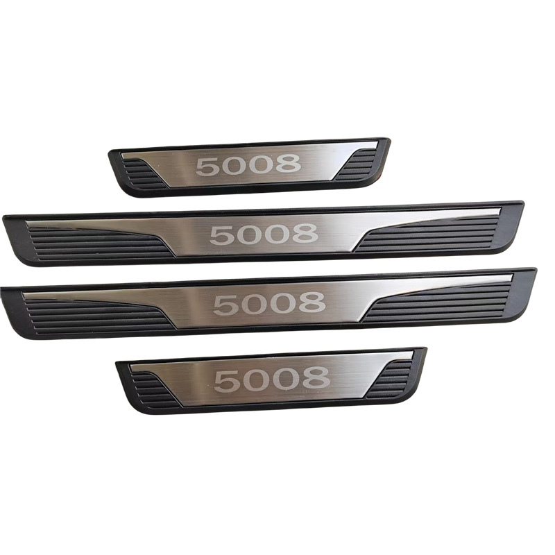 Suitable for Peugeot 2008/4008/5008 welcome pedal modification, threshold strip, plastic trunk guard trim