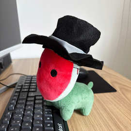 网红红温鸡块狗公仔毛绒玩具