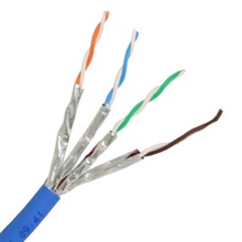 KEXINT�~��26AWG Cat6a 4��������ϩ��ɫ����W��|FTP�W�j��|