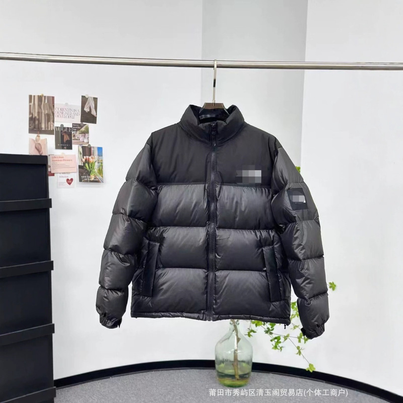 Cross-border Nordic-style large plaid down jacket, 1996 retro puffer jacket, winter warm couple's outdoor coat for men and women Cross-border Nordic-style large plaid down jacket, 1996 retro puffer jacket, winter warm couple's outdoor coat for men and women