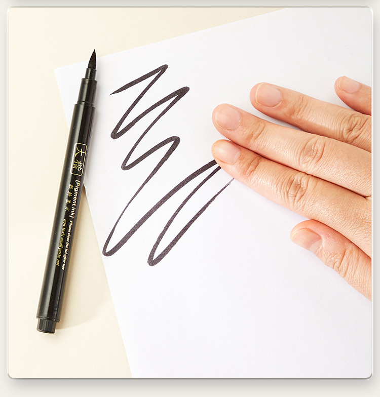 秀丽笔软毛大中小楷极细写生素描可加墨字帖抄经笔签字练笔杆详情4