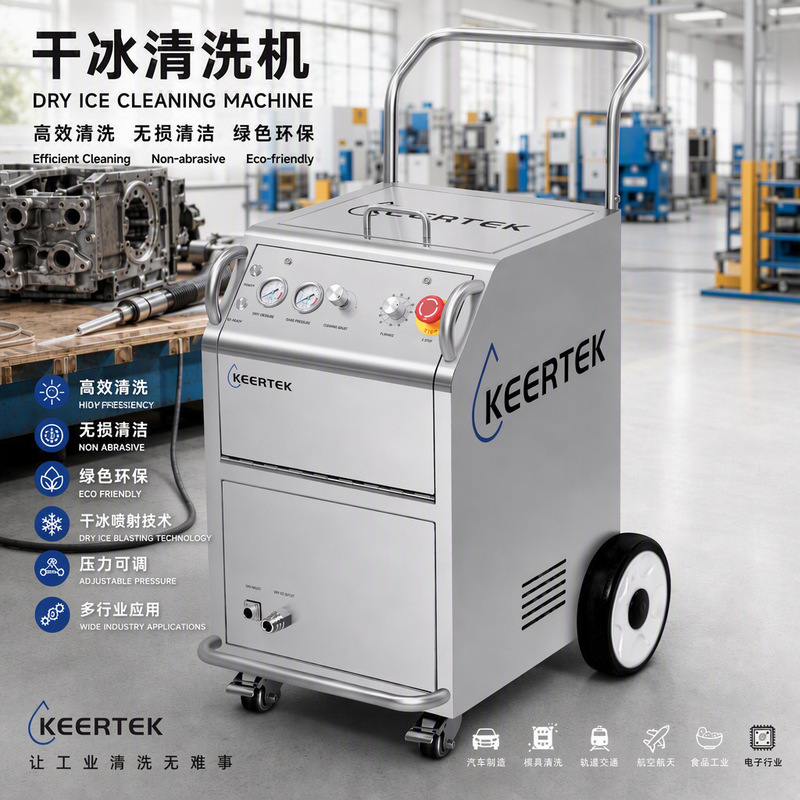Dry ice cleaning machine, industrial-grade mold rust removal and oil stain removal equipment, portable high-pressure jet dry ice cleaner Dry ice cleaning machine, industrial-grade mold rust removal and oil stain removal equipment, portable high-pressure jet dry ice cleaner