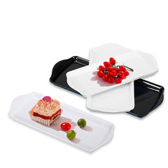 食品水果托盤酒店飯店餐具茶盤蛋糕麵包盤 長條托盤