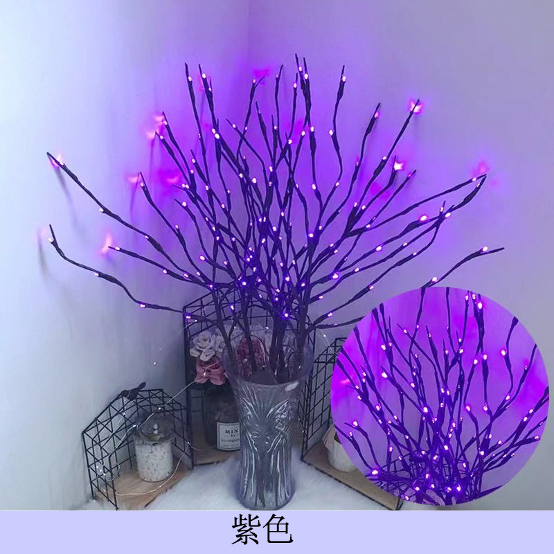 LEDシミュレーション生け花の木の枝のライトはアイデアネットの赤信号の木の枝の明かりの星の夜の明かりの北欧の部屋を飾って木の明かりを飾ります。|undefined