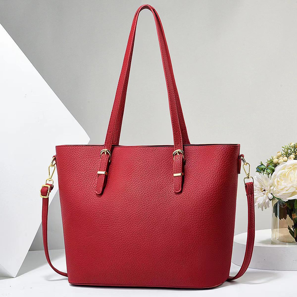 女士托特包2024women handbags时尚简约妈咪包洋气潮流百搭购物袋 女士托特包2024women handbags时尚简约妈咪包洋气潮流百搭购物袋