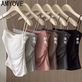 吊带背心;裹胸、抹胸;女式T恤