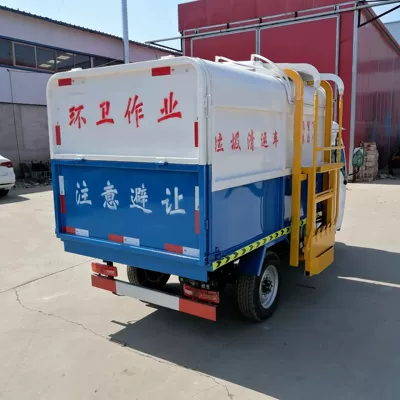Elektrik zibil maşınları Truck, Self-Loading and Unloading Garbage