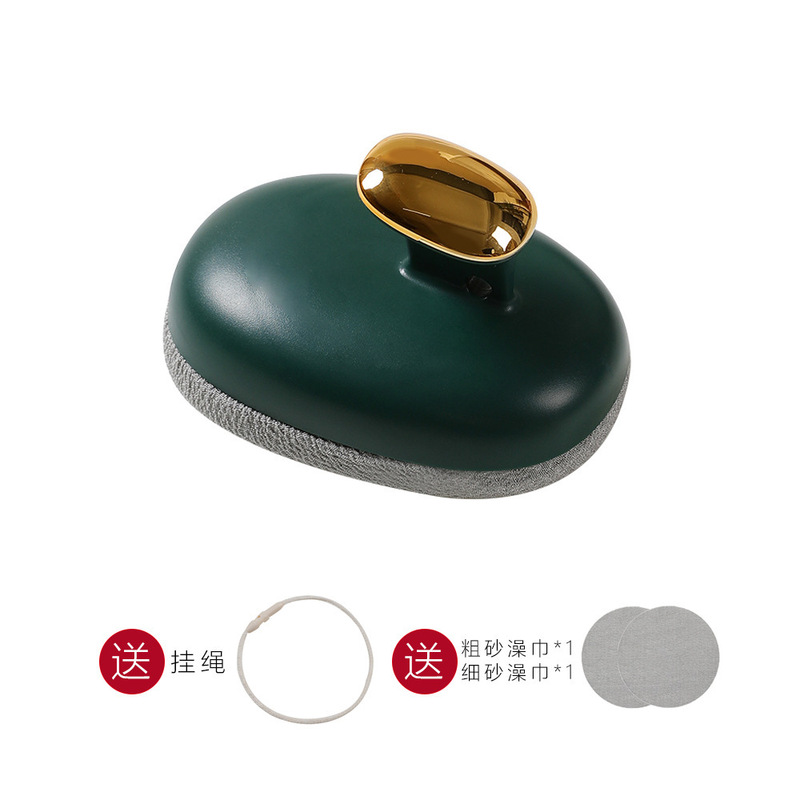 新款搓泥洗澡刷家用洗澡搓背搓澡刷带支架面纱澡刷洗浴清洁身体|undefined