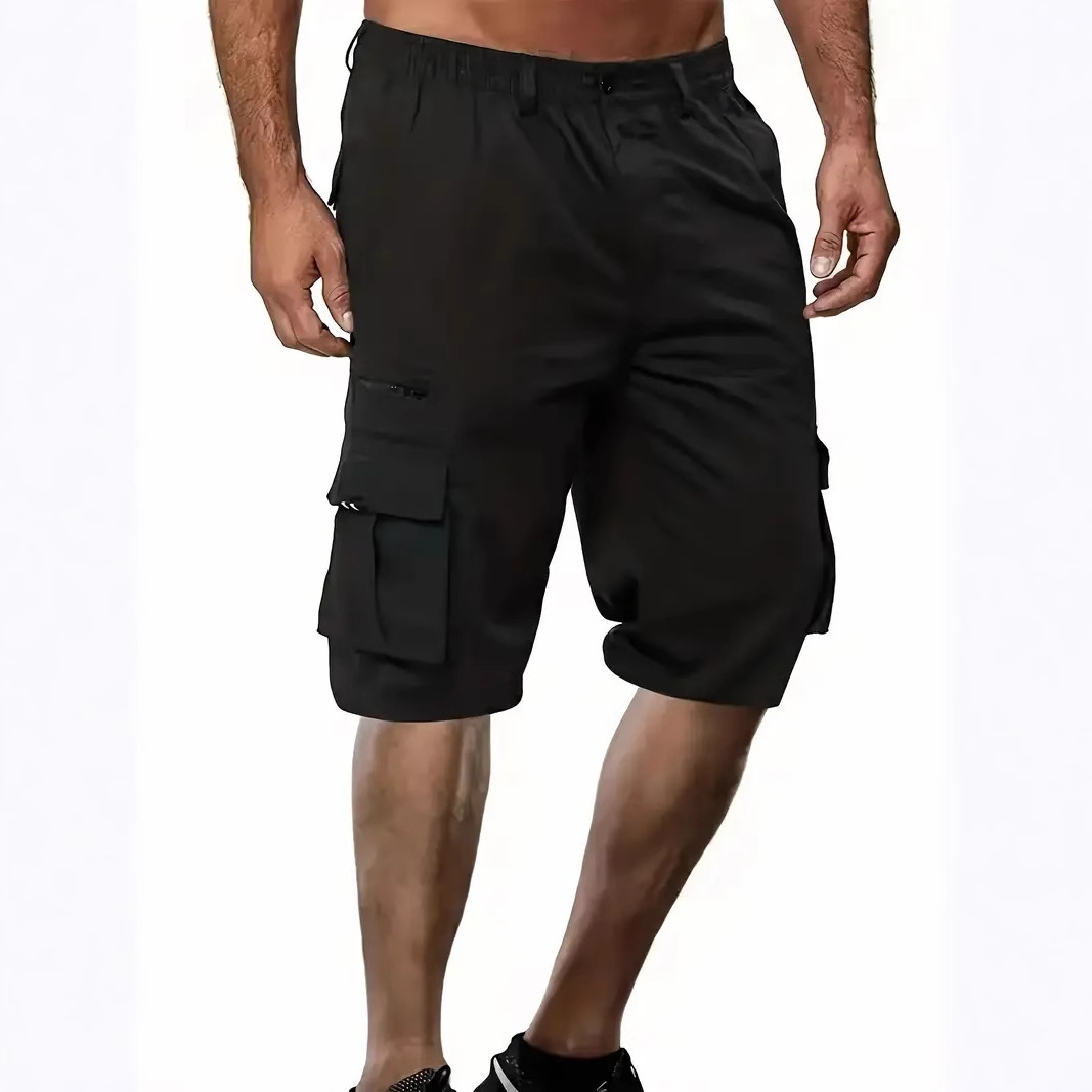 2023 Cross-border Men's Sports Casual Multi-pocket Workwear Shorts Men's Loose Outdoor Casual Pants Pants