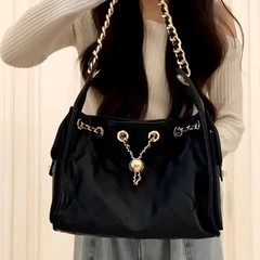 包南风25bag水桶包包女通勤ins风小众设计菱格单肩斜挎包
