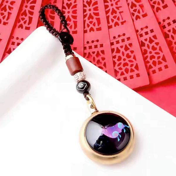 Auspicious cloud rope + luminous [Zodiac Ox]