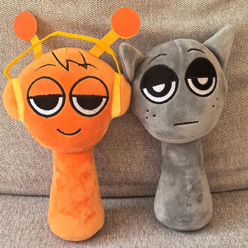 국경 새로운 리듬 박스 게임 주변 인형 SPRUNKI 봉제 인형 재고