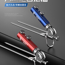 万向钓鱼地插鱼竿支架炮台地插头鱼竿支架杆野钓插地鱼竿架鱼竿支