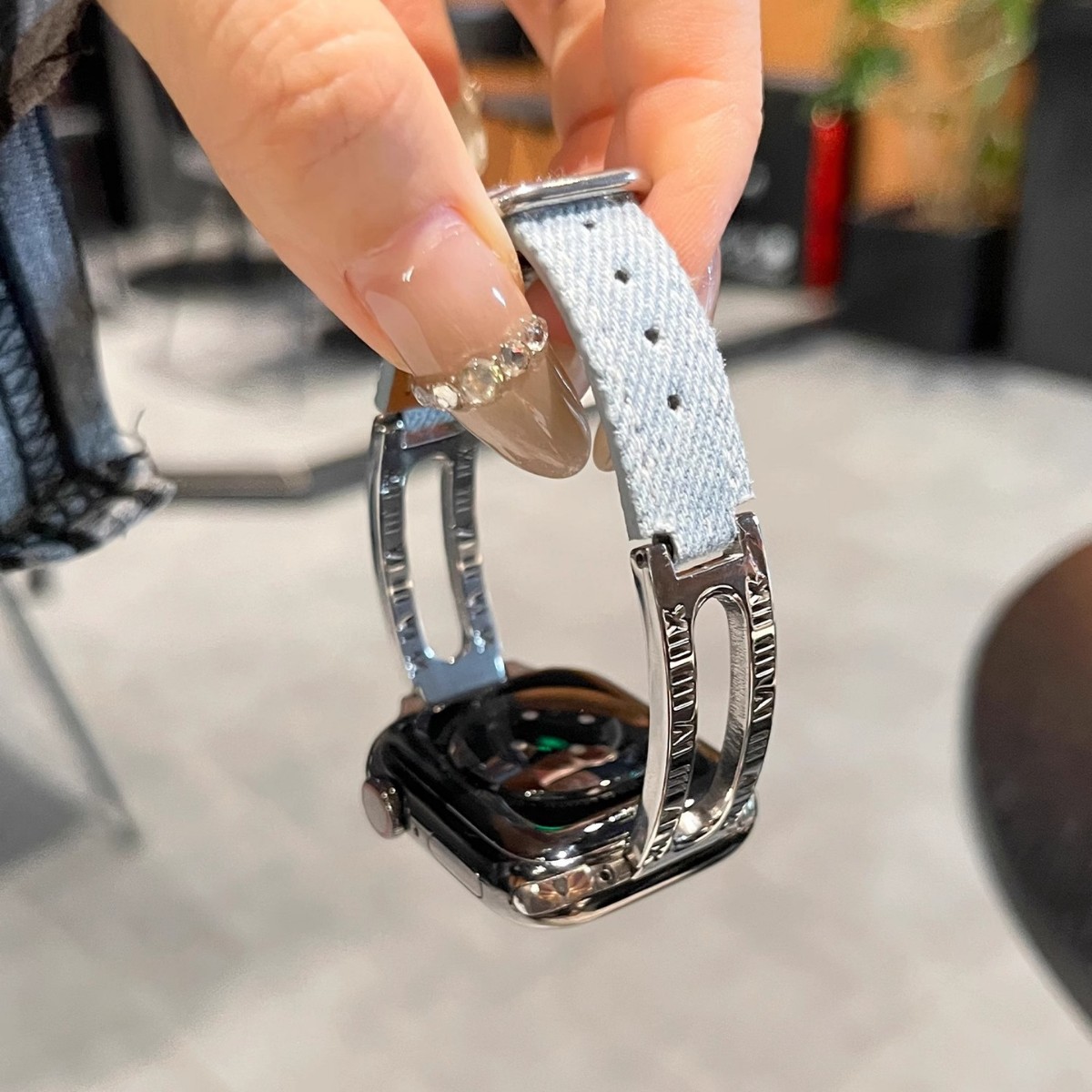 Suitable for Huawei Watch Fit4 Strap New Fit3 Curved Digital Bracelet Fit2 Denim 4Pro Female New